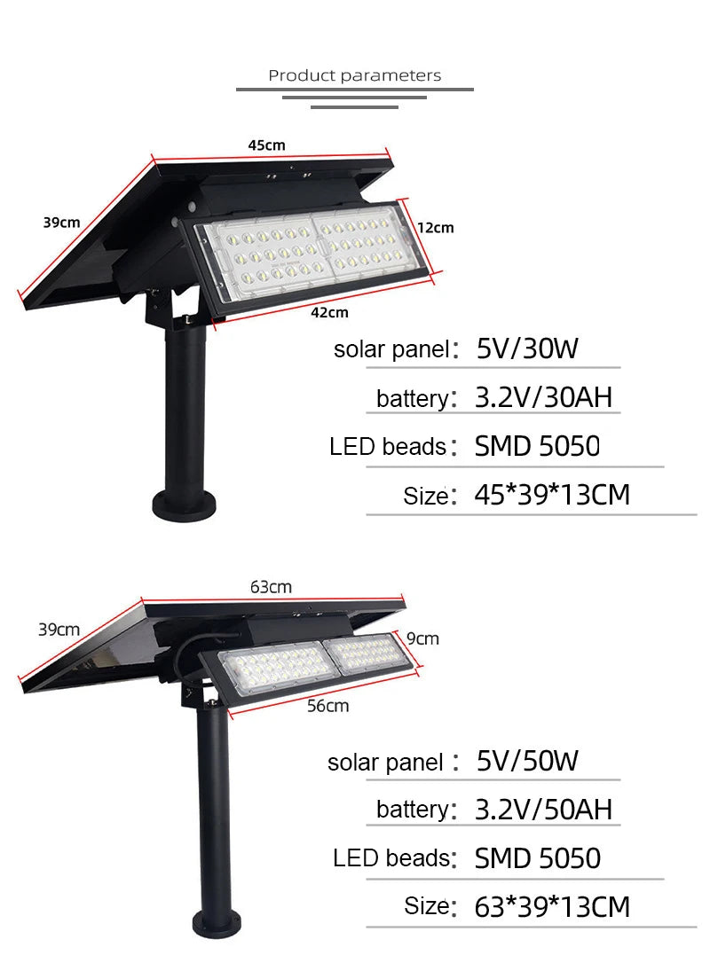 Outdoor IP65 Solar Powered LED Sign Light Street Advertisement Zpaxo