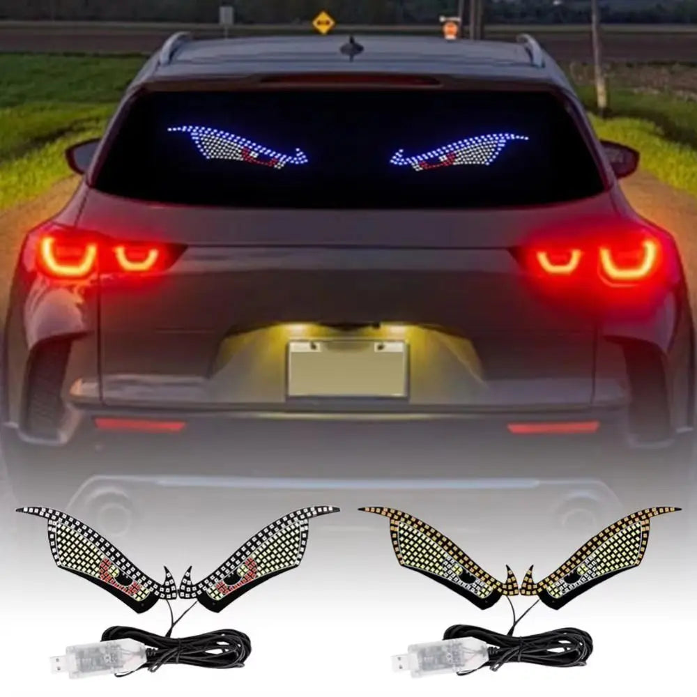 Night Driving USB Demon Eye Light 5V RGB Dynamic Devil Eyes Zpaxo