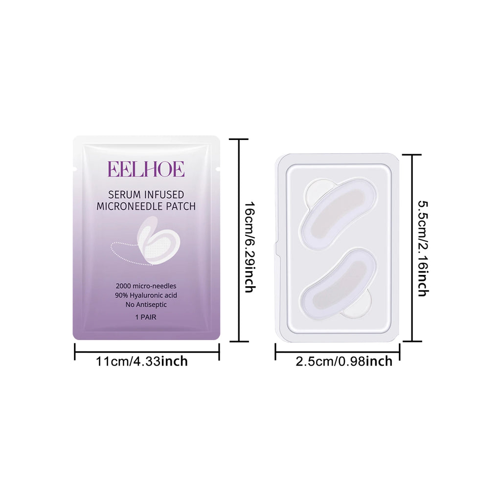 Collagen Microneedle Eye Patches – Dark Circles & Anti-Wrinkle Microneedle Eye Patch Zpaxo