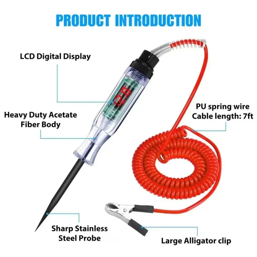 Practical Voltage Circuit Tester Multifunction Car Diagnostic Probe Zpaxo