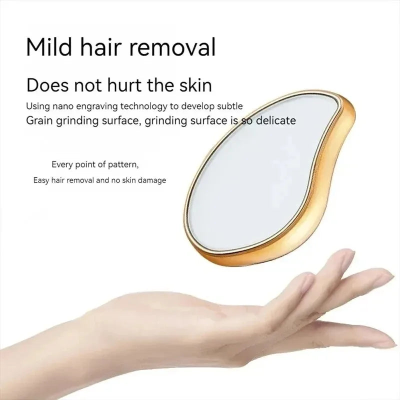 New Physical Nano Glass Epilator Exfoliator Senseless Hair Removal Tool Painless Hair Removal No Skin Damage Hair Sharpener Zpaxo
