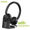 Bluetooth Headset Wireless V5 4 Headphones Microphone Noise Canceling