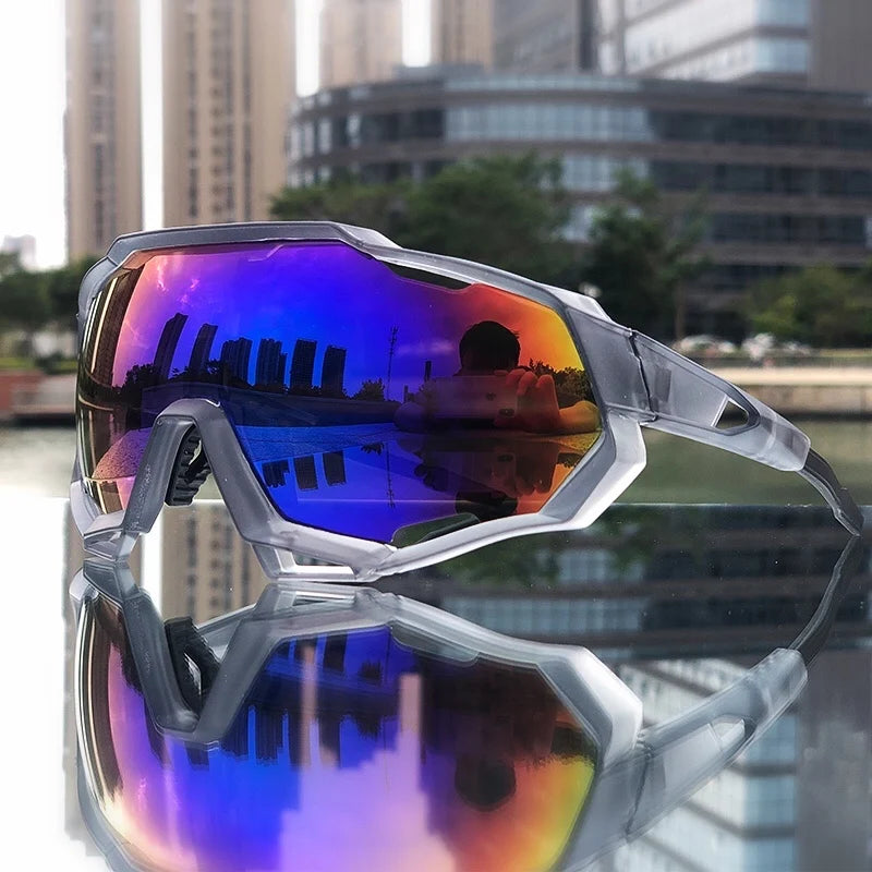 New UV400 Cycling Sunglasses For Men Women Outdoor Sports Running Fishing Eyewear Mountain Road Bike Goggles Bicycle Equipment Zpaxo