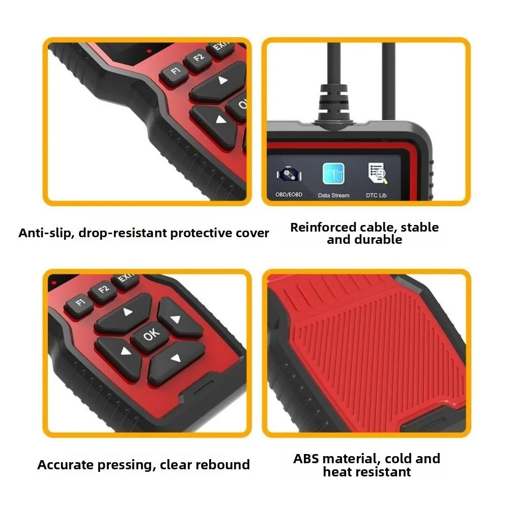 Real-time Data Automobile Fault Diagnosis Instrument Multi-language Zpaxo