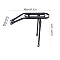 Rack Back Bike Rear Mount Carrier Luggage Lightweight Pannier