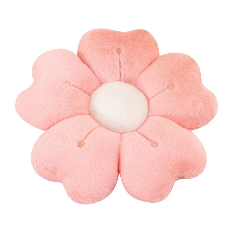 Flower Shaped Plush Throw Pillow Cute Decorative Cushion Sofa Bed