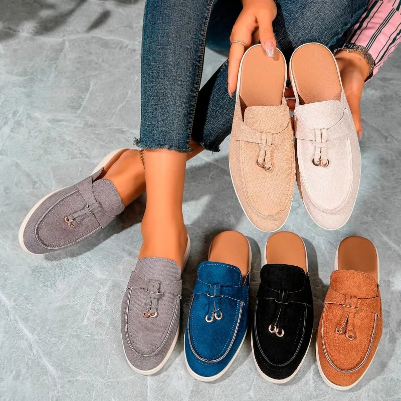 Women's Sneakers Flat Casual Shoes Slip Ladies Loafers Vulcanized