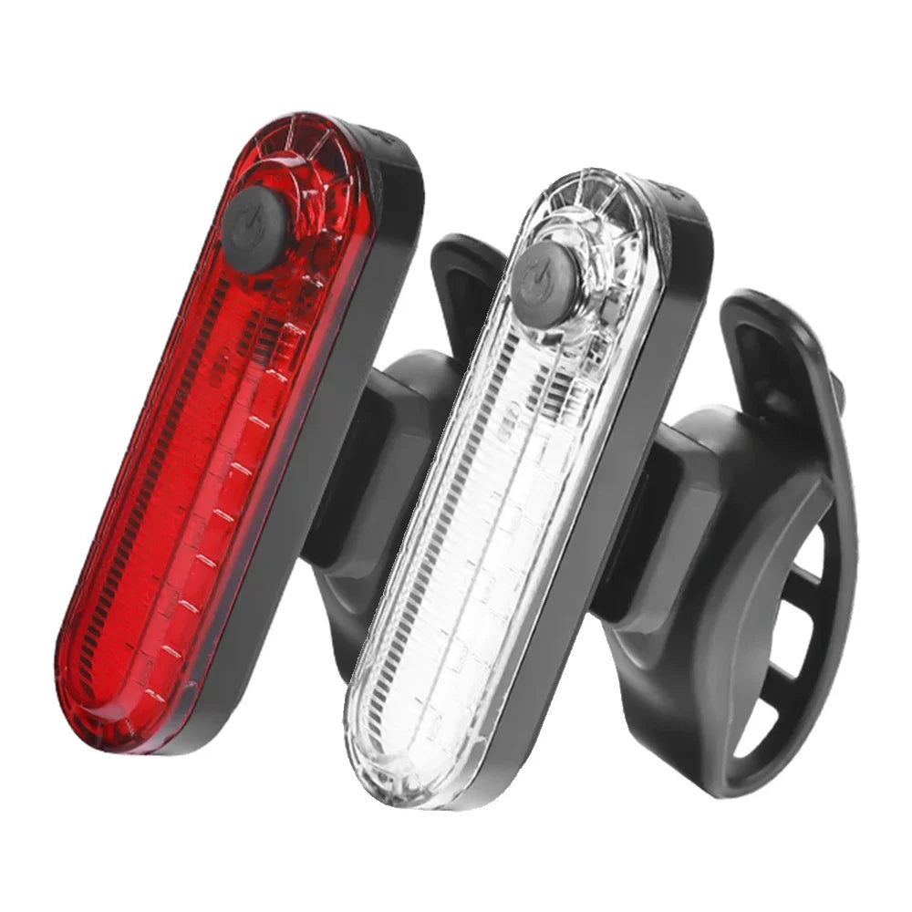 USB Rechargeable LED Bike Tail Light – IPX4, 4 Modes | Zpaxo