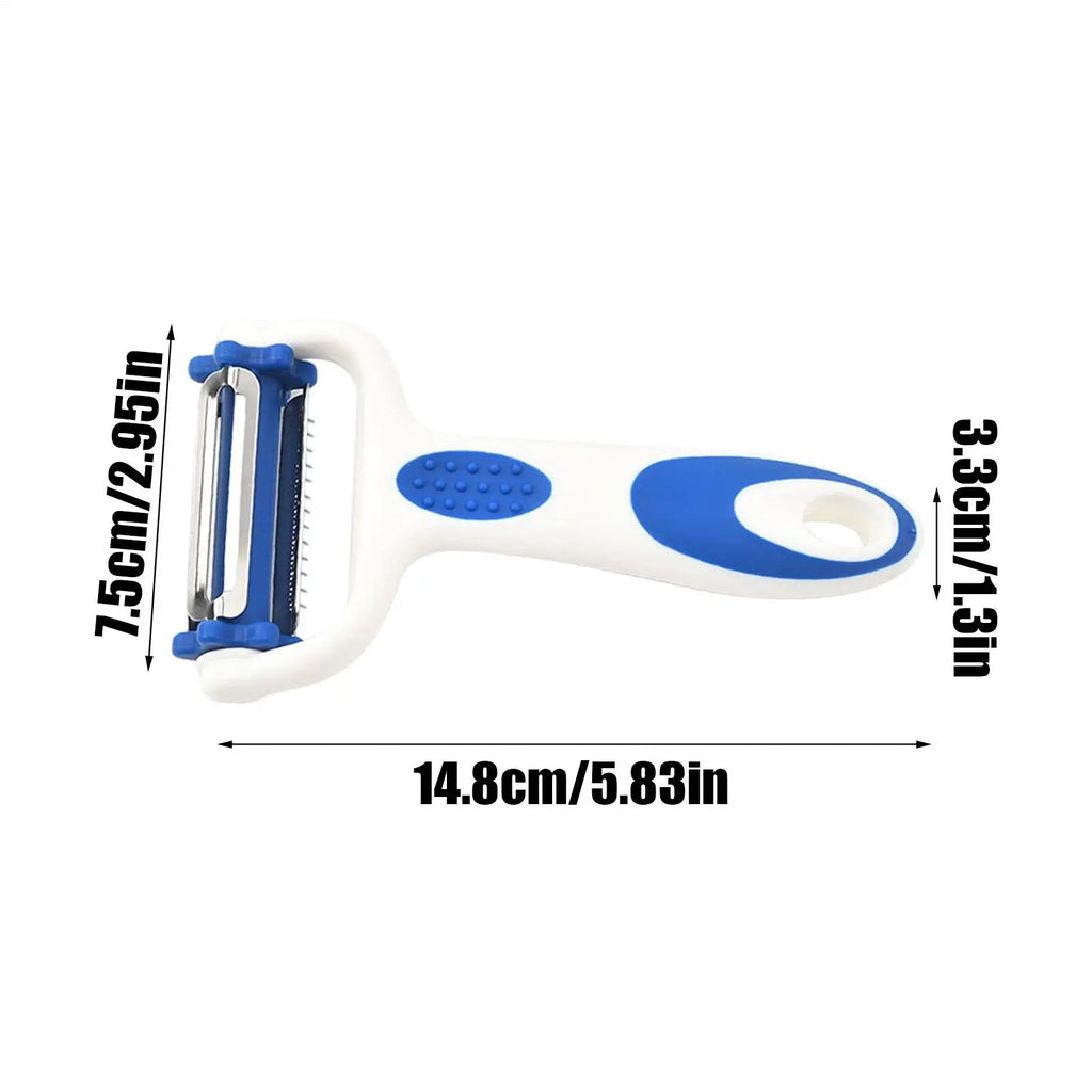 3in1 Kitchen Peeler Multifunction Rotating Shredder Grater Fruit