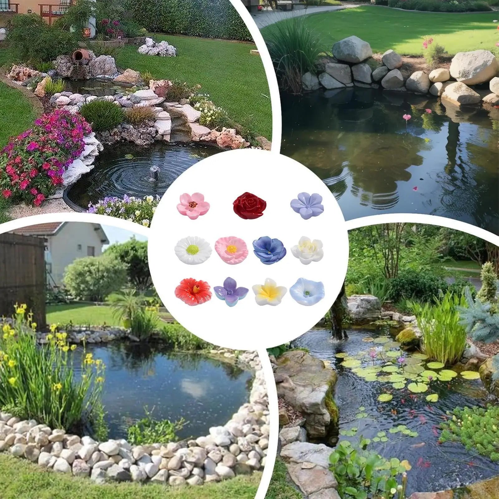 Bee Water Feeder Floating Resin Flower Insect Drinking Station Cute
