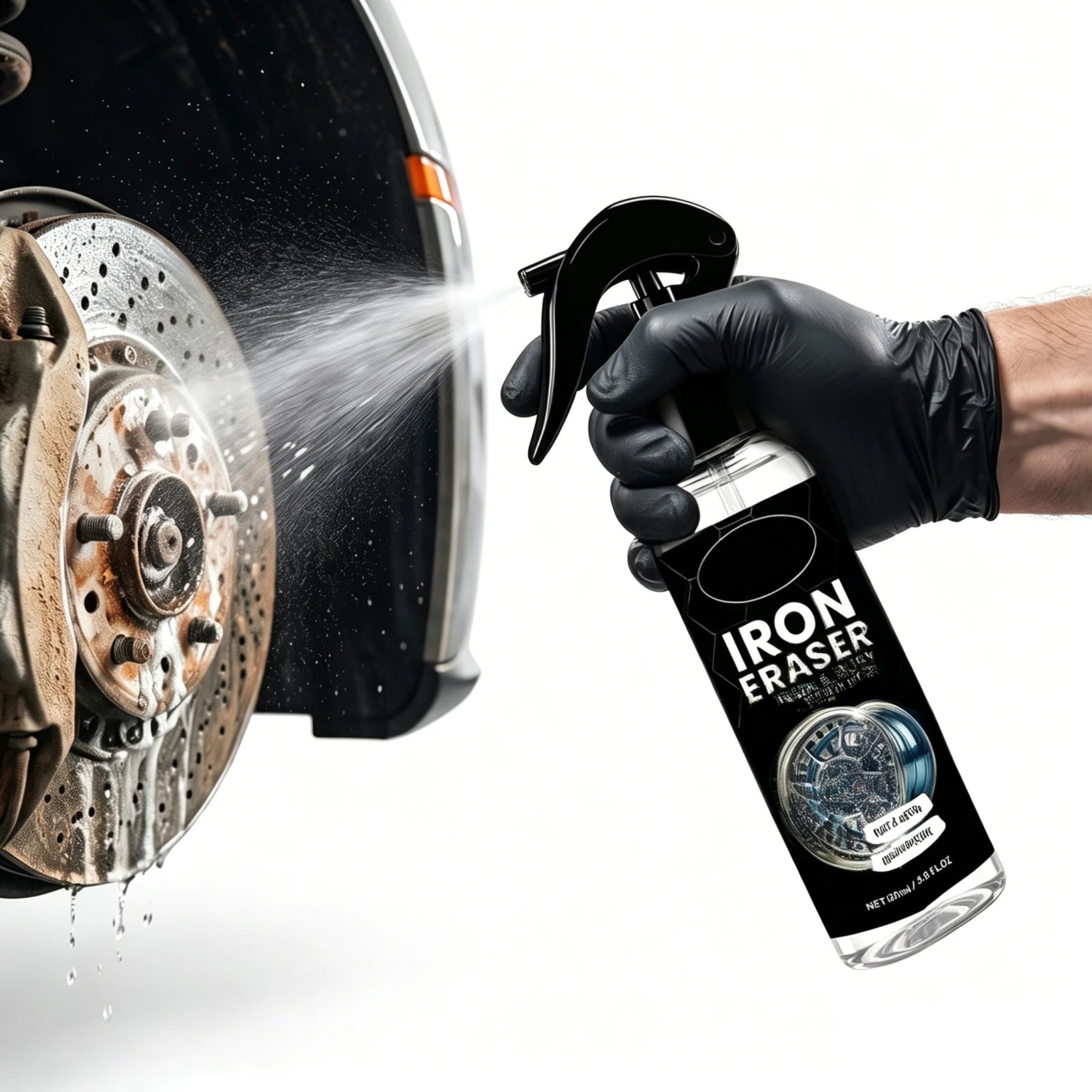 Rust-removing Spray Fast Acting Vehicle Rust Cleaner Multi-purpose