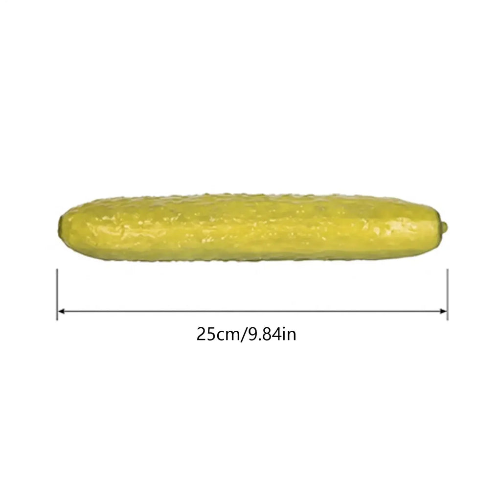 Vegetable Squeeze Toy Elastic Cucumber Sensory Stress Relief Sandbag
