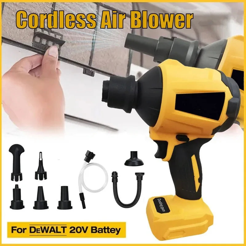 Electric Goddess Air Gun Cordless Compressed Dust Collector Blower