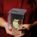Party Decoration Goblet Cover Mini Graduation Hat Design Wine Glass