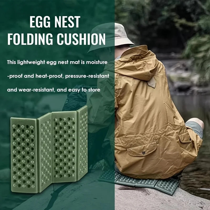 Honeycomb Massage Outdoor Mat Egg-shaped Cushion XPE Foldable Pad