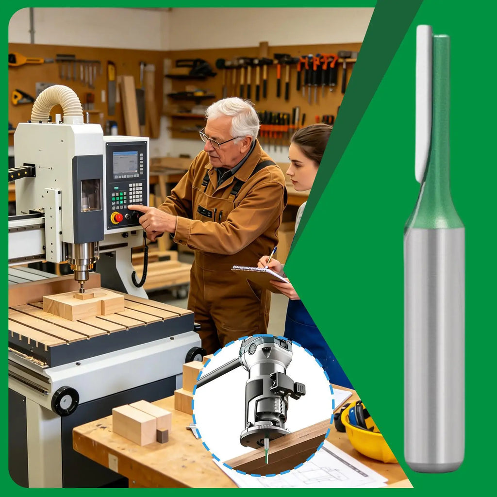 Straight Router Bits Shank Diameter Milling Cutter Grooving Cutting