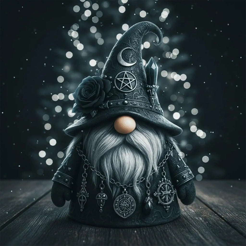 Gnome Figurines Mysterious Gothic Resin Desktop Decoration Witchy