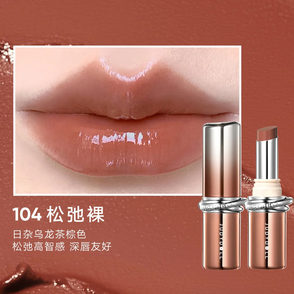 Judydoll Stay Shine Lipstick Nude Lip Glaze Nurturing Hydrating Zpaxo 104