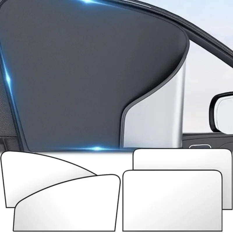 Magnetic Car Sunshade Cover Summer UV Protection Side Rear Window