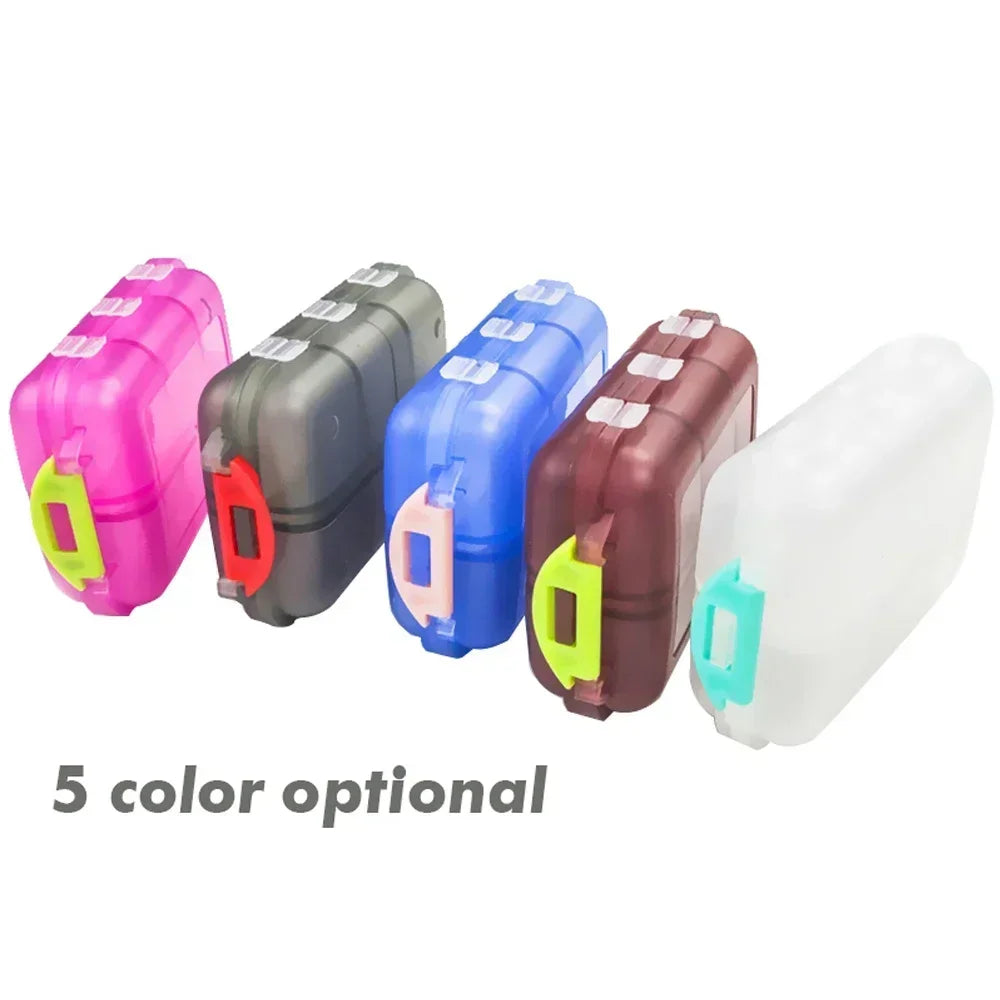 Convenient Travel Pill Organizer Dispenser Portable Pocket Pharmacy