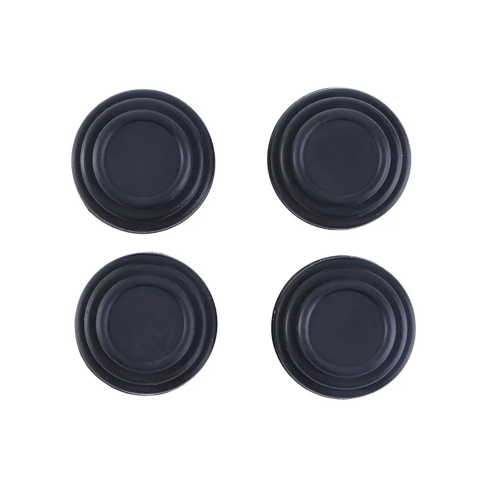 Sound Insulation Silicone Pad Closing Door Soundproof Anti-collision Zpaxo Black