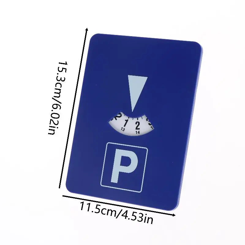 Adjustable Car Parking Disc Timer Card – Windshield Clock