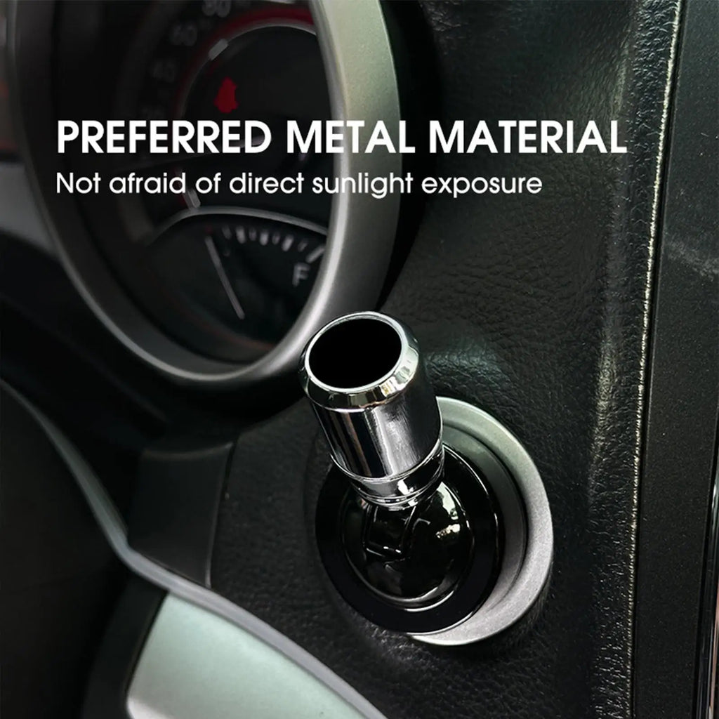 Push Button Start Cover Ergonomic Ignition Knob Sticker Self-adhesive