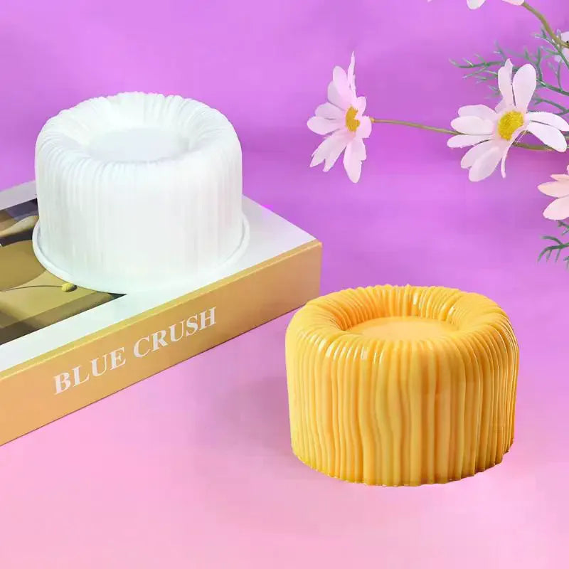 Coil Texture Design French Mousse Cake Mold White Or Black Silicone Cake Mold Kitchen Bakeware Dessert Decorating Tools Zpaxo