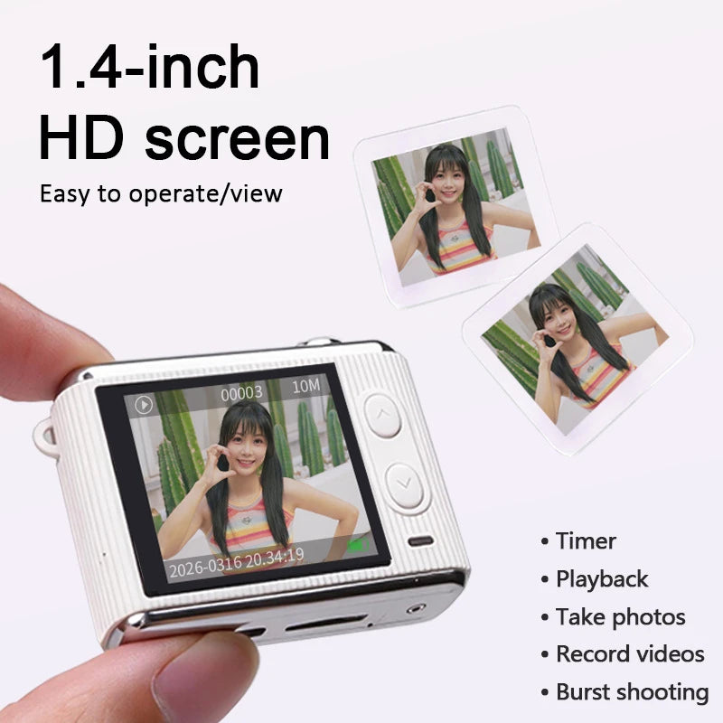 S6 Mini Keychain Camera Screen Thumb Cam Very Small Camcorder Video