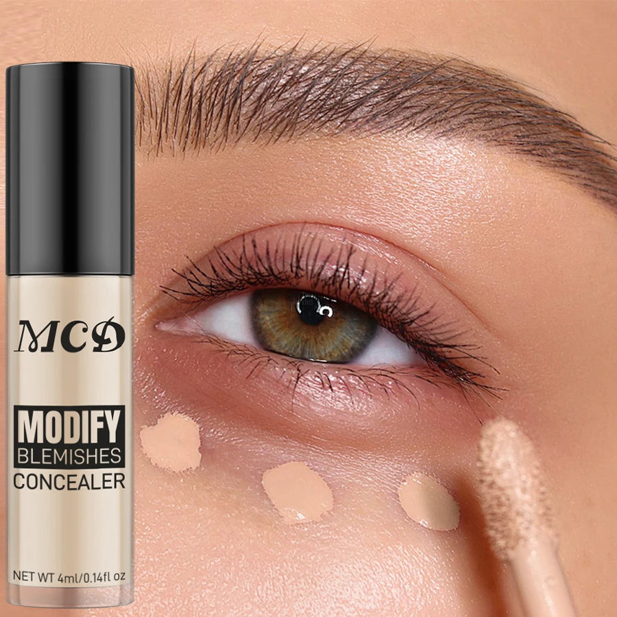 8 Colors Liquid Foundation Effective Concealer Waterproof Profession