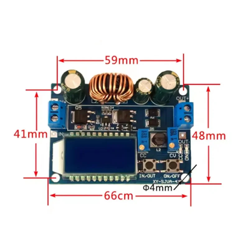 Voltage Regulator Module Constant Current LCD Digital Display Zpaxo Default Title