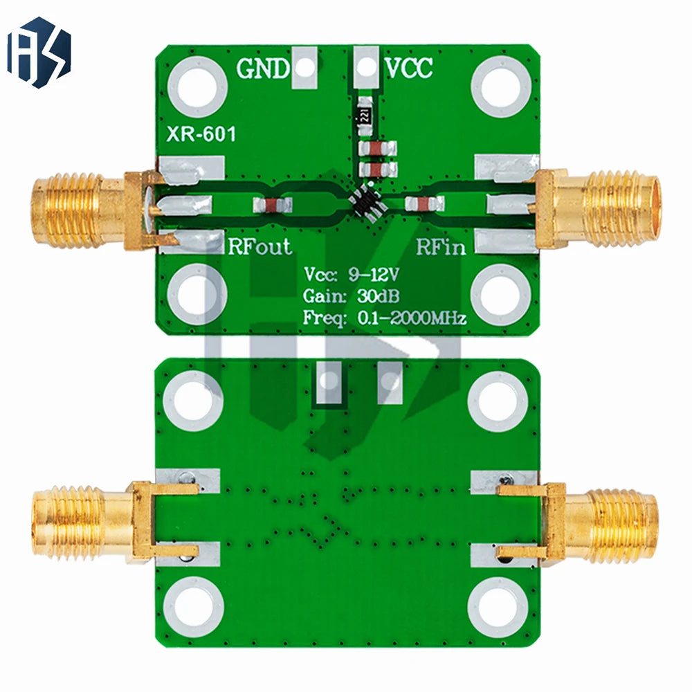 0 1MHz 2GHz Ultra-wideband RF LNA Development Board 30dB Low-noise Zpaxo