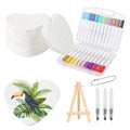 Multifunctional Kids Painting 3D Drawing Canvas Sponge 12-Color Set With Water Brush Tools And Easel For Kids Home Family Adults Zpaxo United States 03