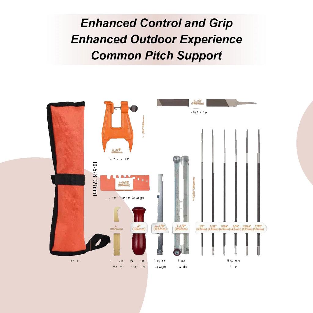 Chainsaw Sharpening 14 Chain Saw Files Grinders Accessories