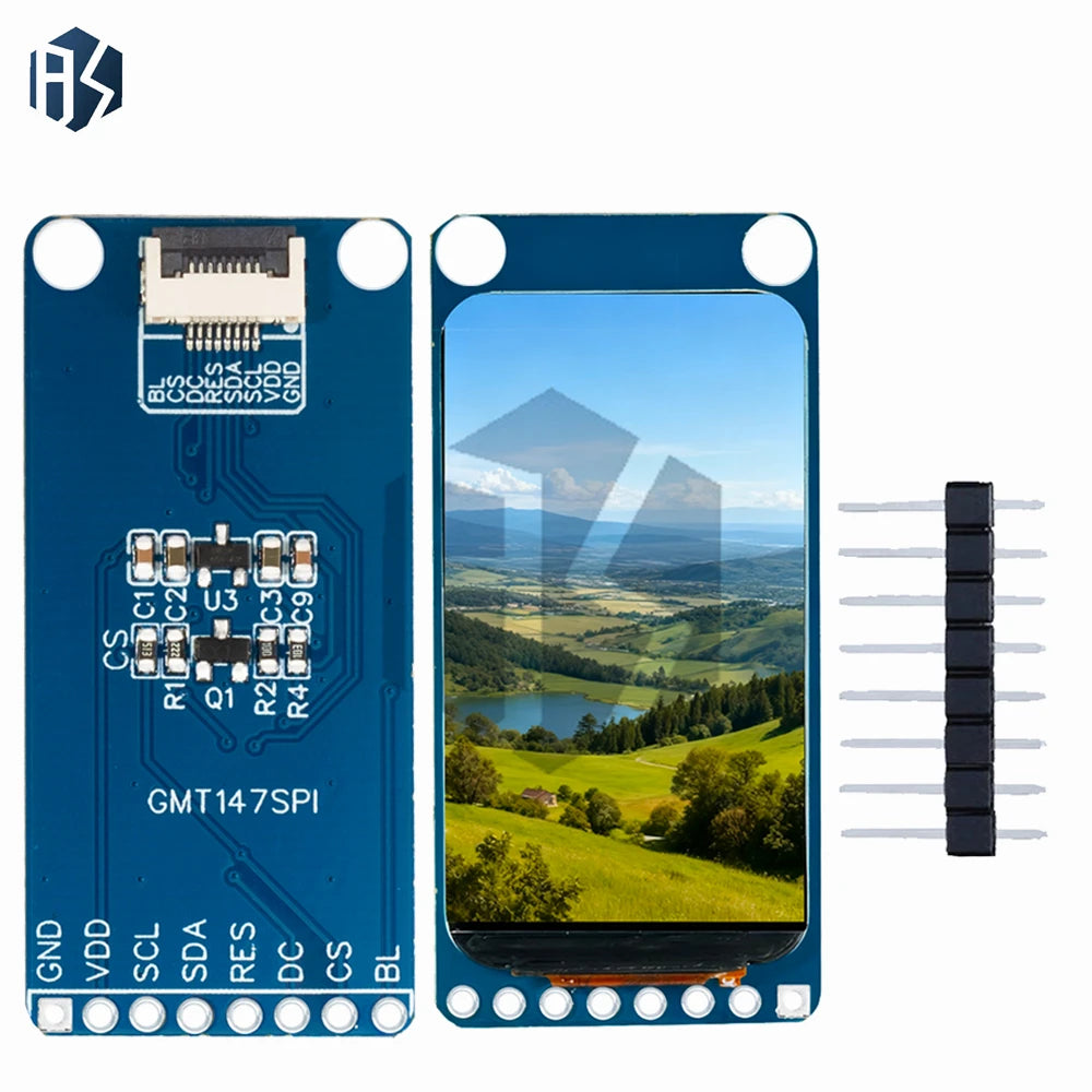 EGBO 172x320 SPI Full TFT HD IPS Screen LCD LED Display Module 172 Zpaxo