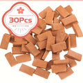1:16 Mini Red Bricks – Miniature Landscape Model Building Blocks Miniature Building Blocks Zpaxo 30PCS
