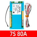 ‌7S 24V 80A-120A Li-ion/LMO Ternary Lithium Battery BMS – 18650 Cell Protection Board with Balancing, Thermal Management Zpaxo 7S 80A BMS