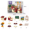 1 12 Dollhouse Koala Miniature Simulation Classroom Scene Accessories