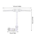 Pool Fountain Double Spray Waterfall Cooler Jet Durable Brass