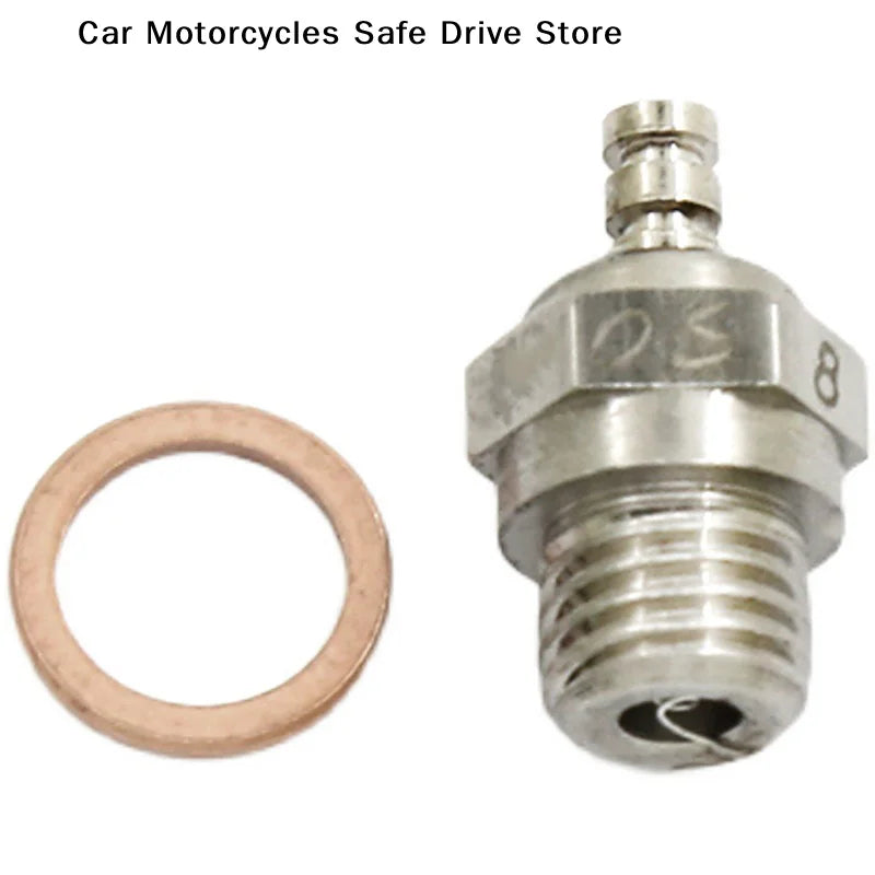 CM1Pc 2Stroke OS Engine Glow Plug OS8 No 8 O S N Plugs