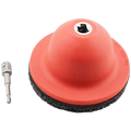 Wheel Hub Brush Grinder Cleaning Rotor Effective Grinding Discs Sturdy Zpaxo Red