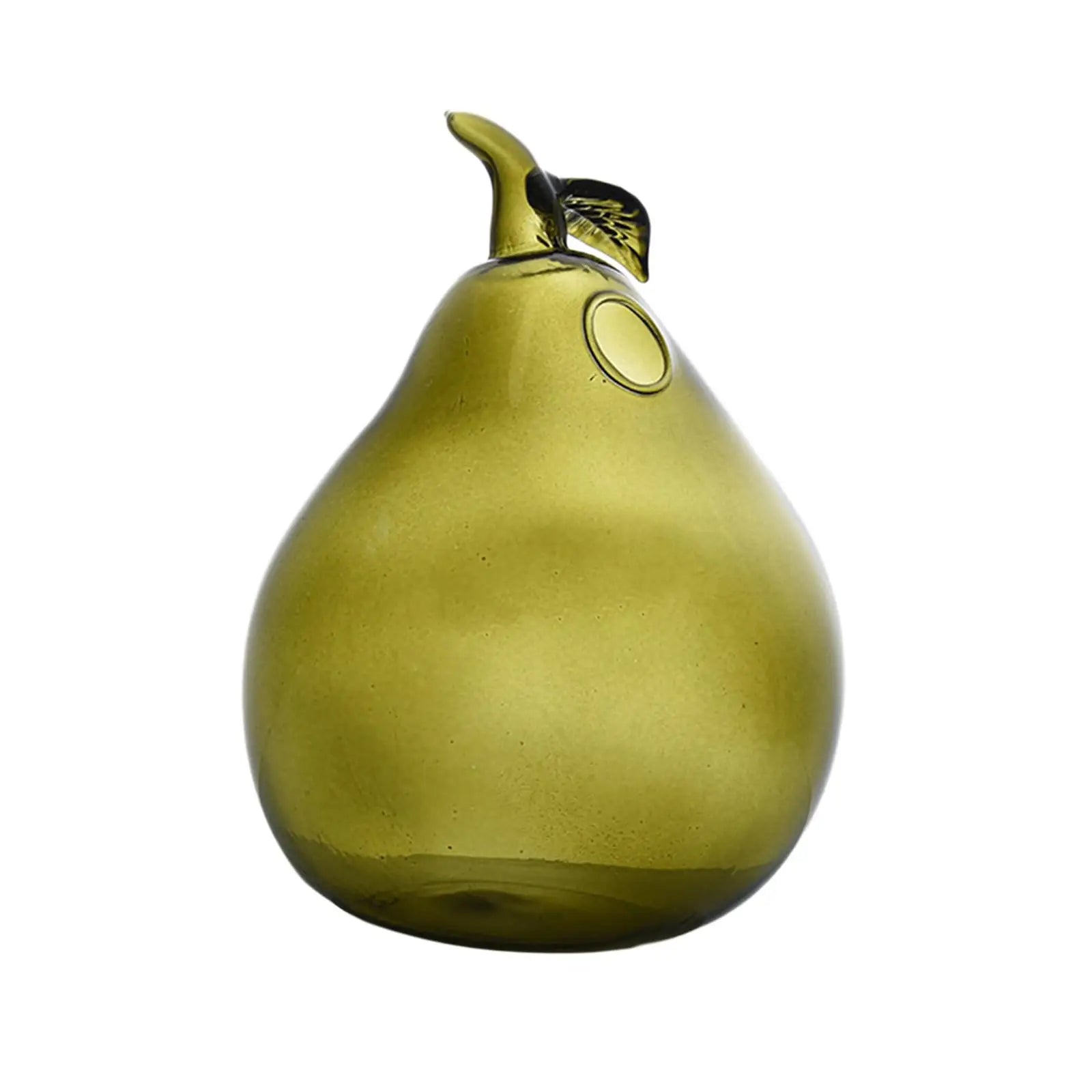Glass Flower Vase Decorative Figurine | Modern Home Decor Planter Decorative Glass Vase Zpaxo Pear