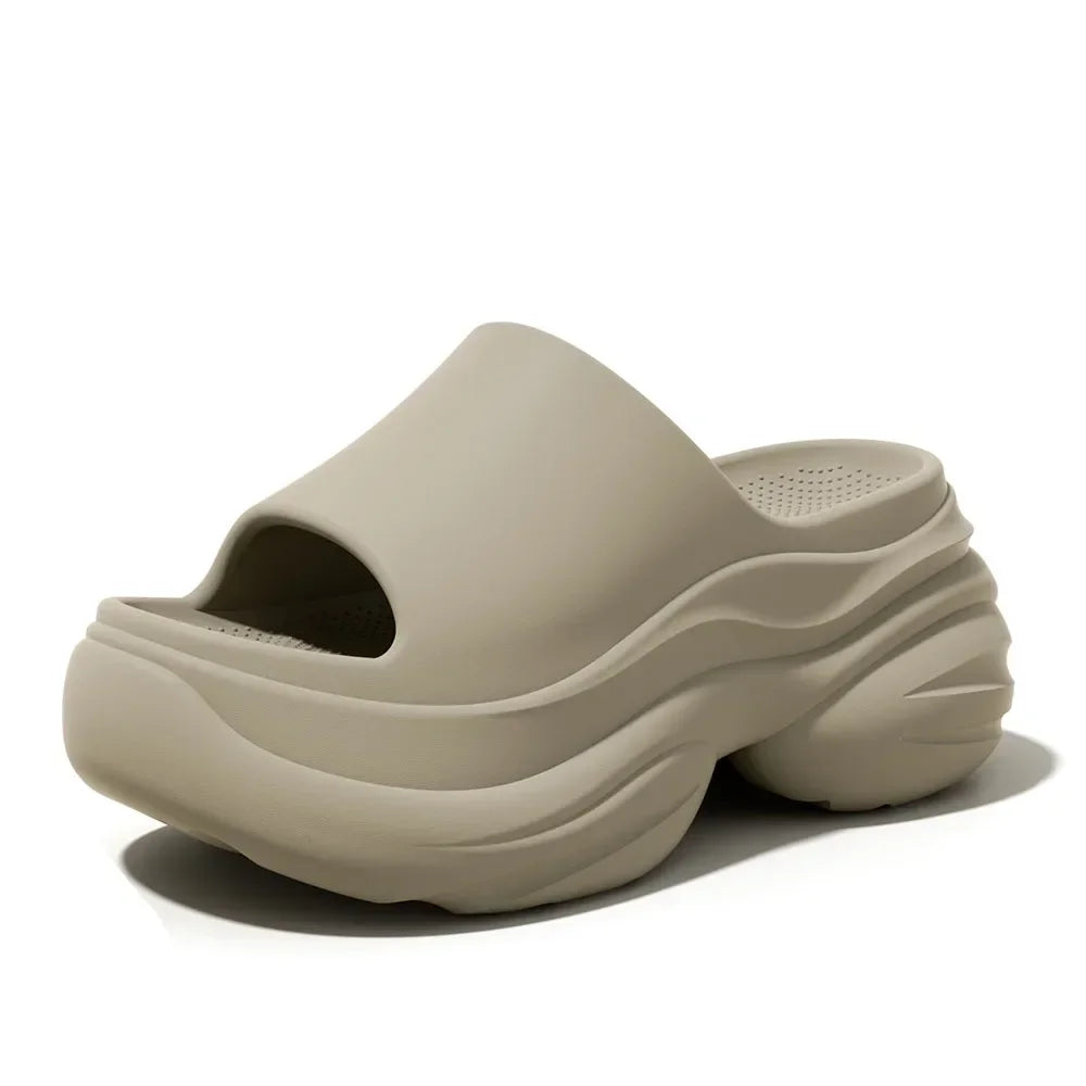 Outdoors Sturdy Anti-slip Thick-soled Women's Indoor-outdoor Slip-on