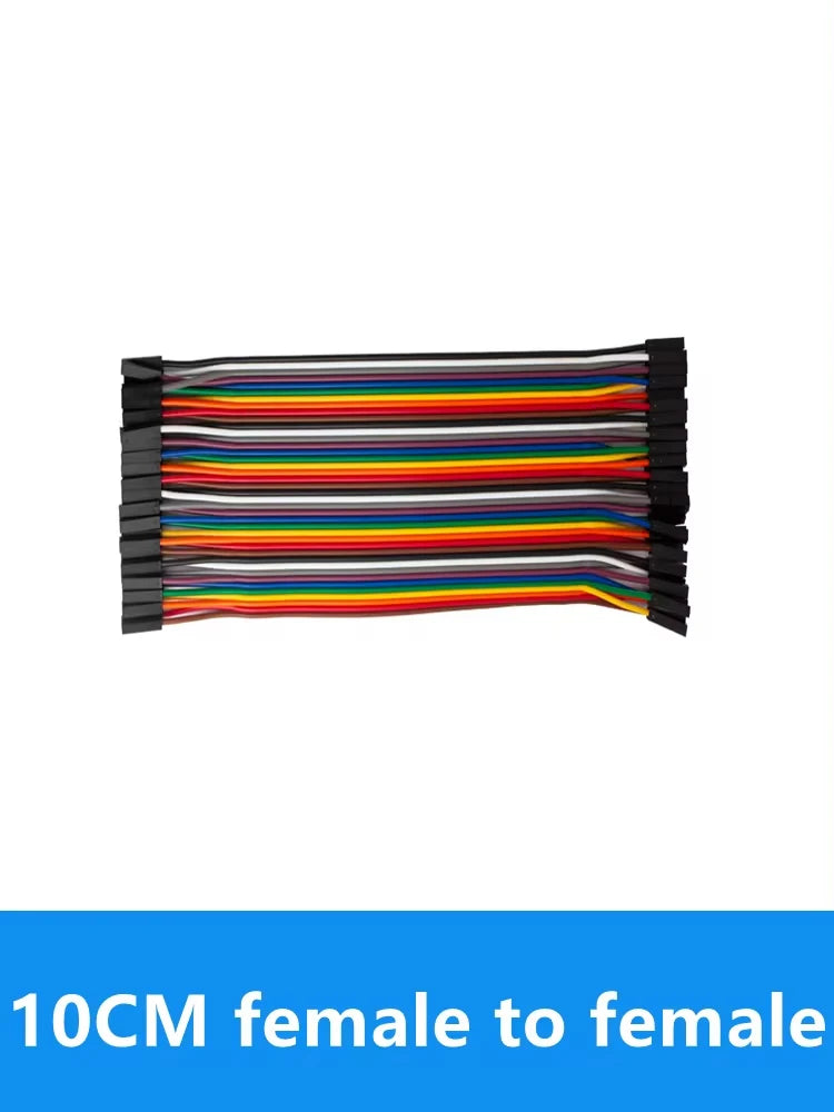 10CM Dupont Jumper Wire Kit 40Pin Male-Male, Male-Female & Female-Female – For Arduino DIY Projects Zpaxo female to female