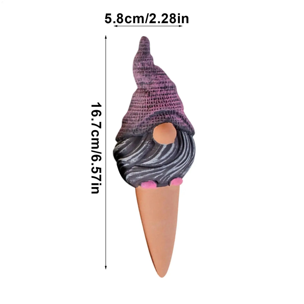 Gnome Self-Watering Spikes – 4-Pack Terracotta Plant Waterer Self-Watering Spikes Zpaxo
