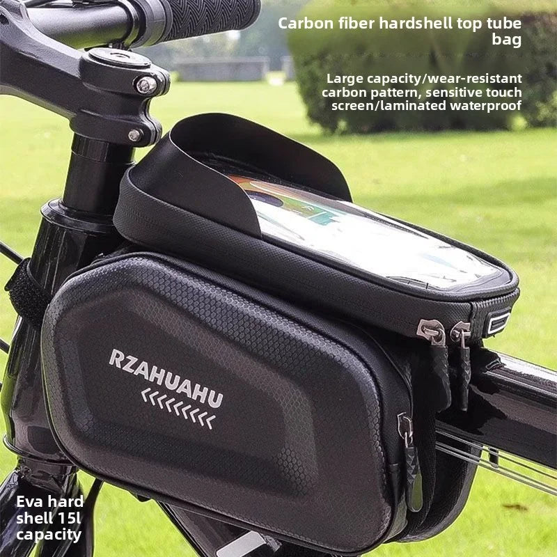 Waterproof Bike Frame Bag – Top Tube Phone Bag MTB & Road