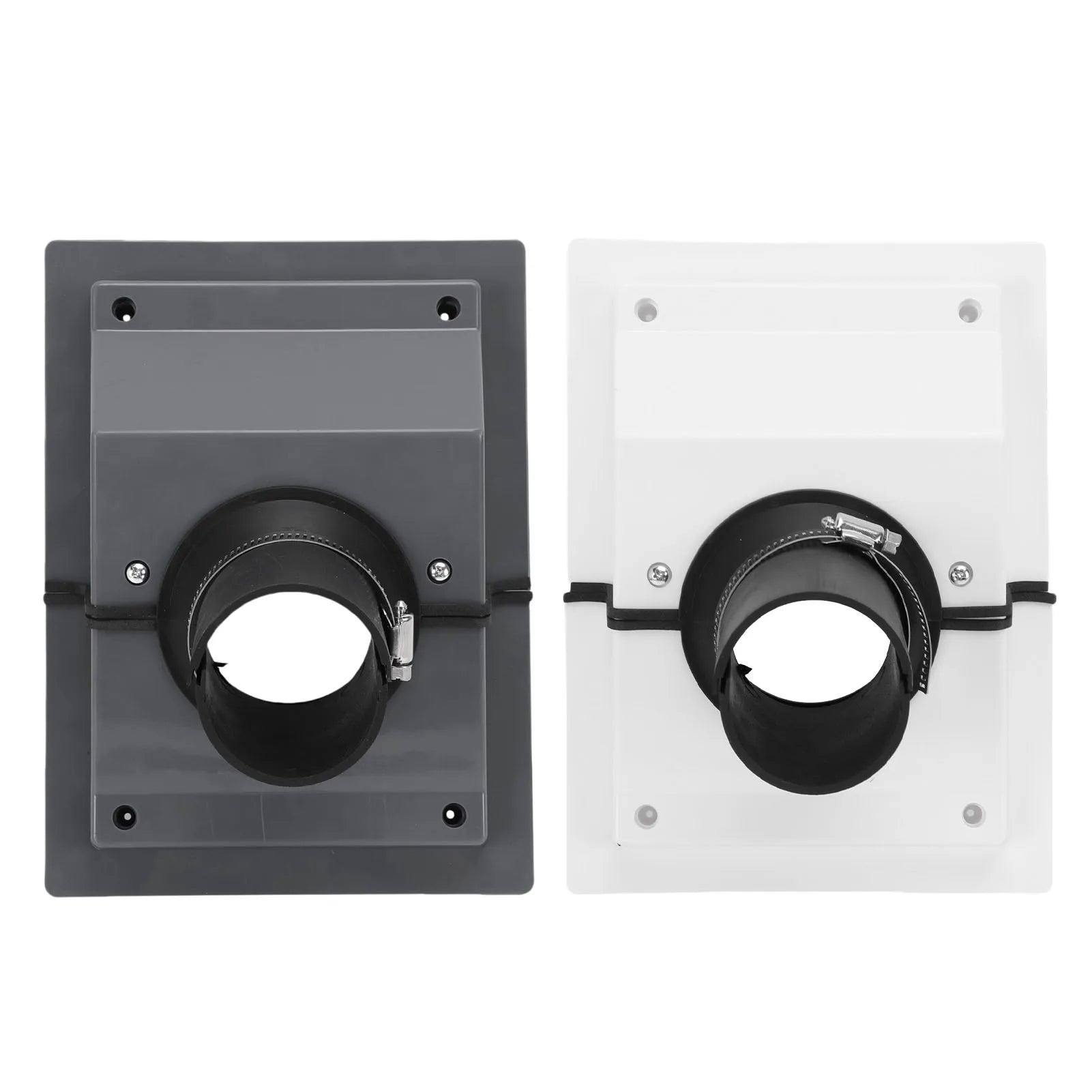HVAC Wall Penetration Line Cover Plastic Split AC Soft Gasket Indoor