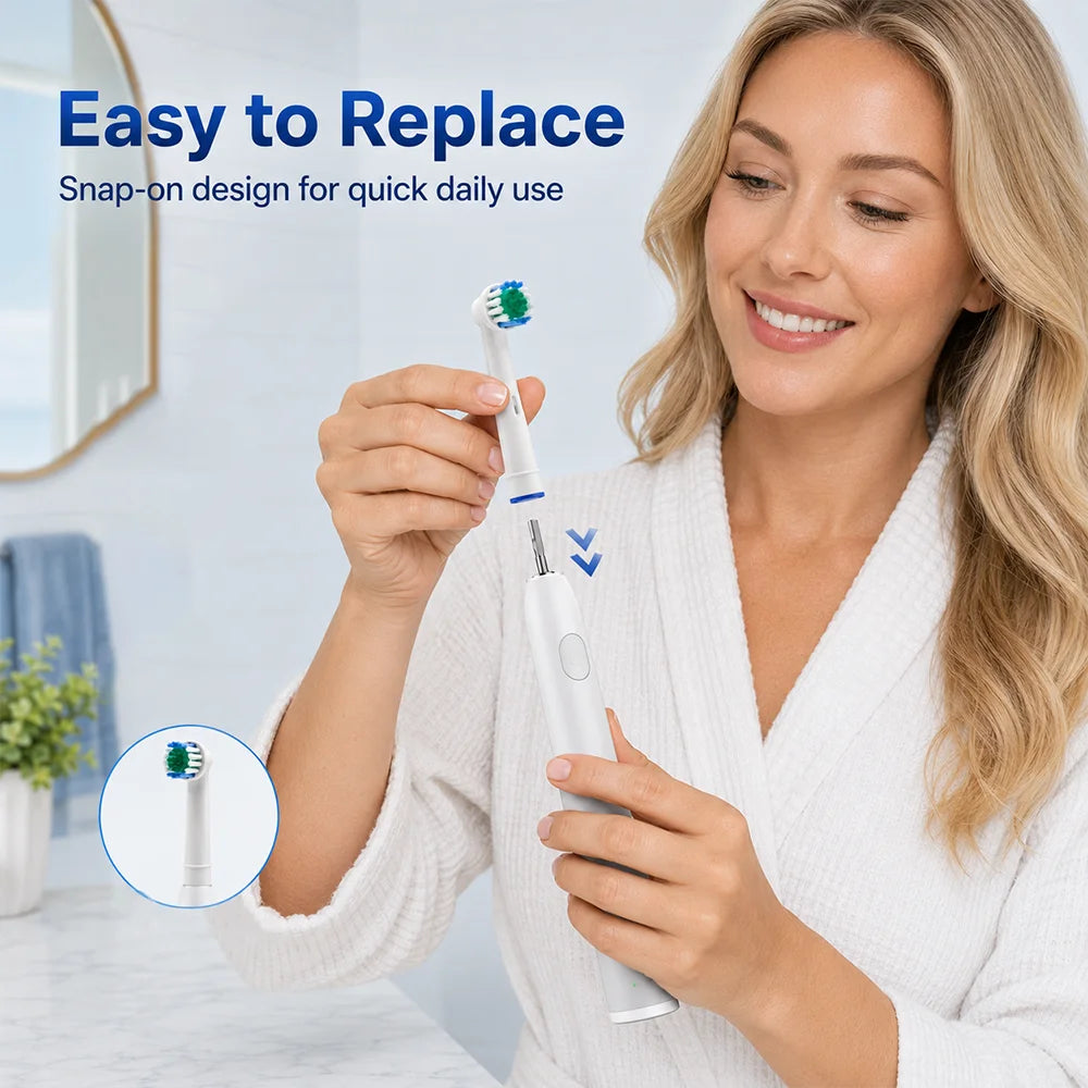 Wholesale 4 8 Lot Electric Toothbrush Head Oral B 6000 Sensitive Zpaxo