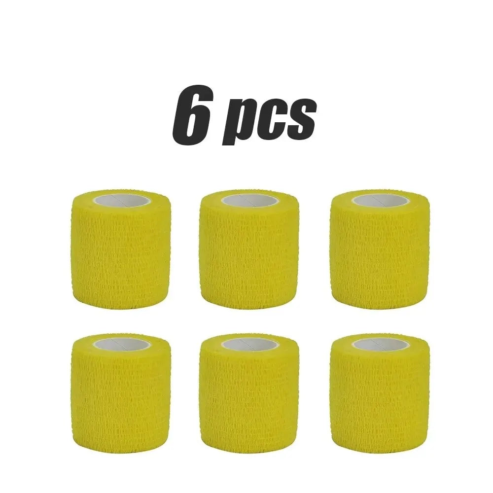6-Pack Self-Adhesive Elastic Bandage Wrap – Sport Cohesive Tape