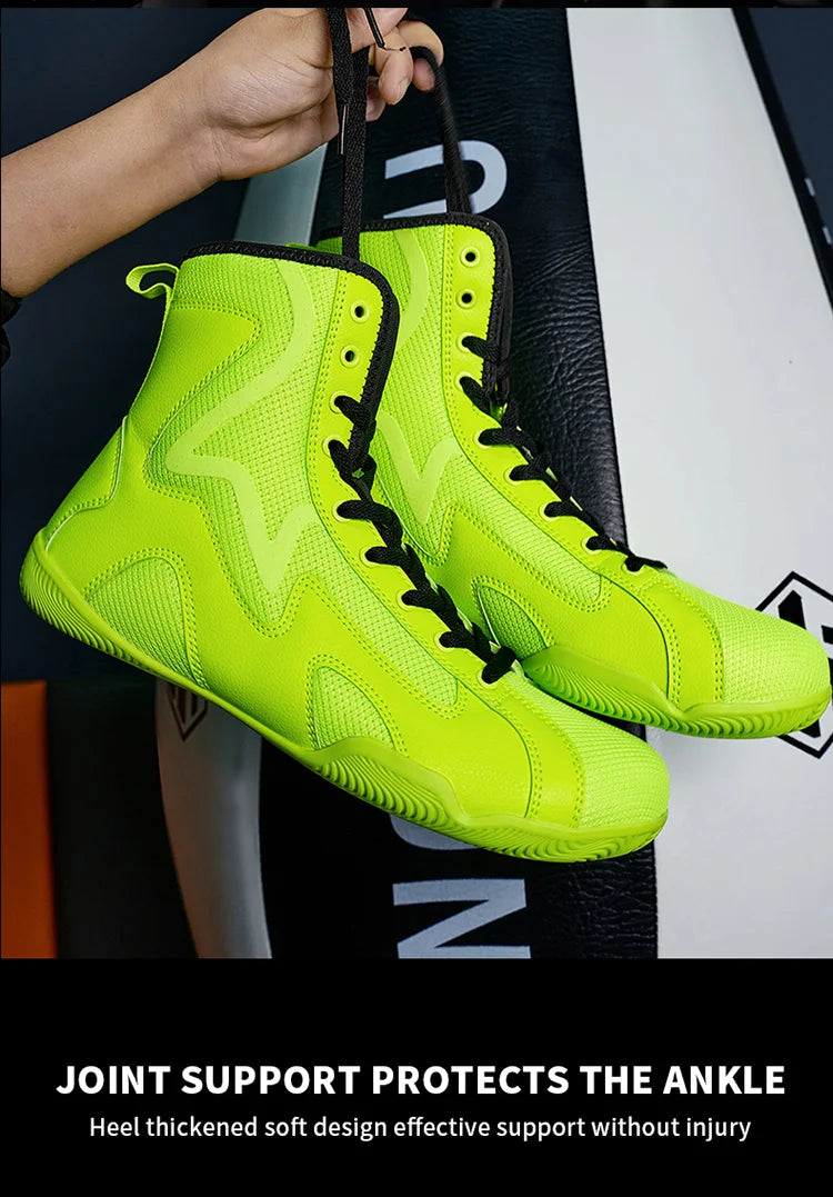 Lexsan Training Wrestling Shoes Men Female Fitness Boxing Mesh Zpaxo Z01 2 43